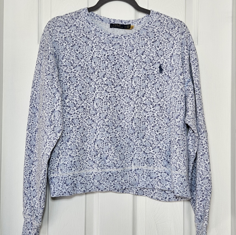 Ralph Lauren - Floral Sweatshirt - Large